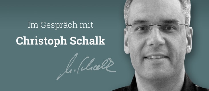 Unsere Autoren kennenlernen: Christoph Schalk