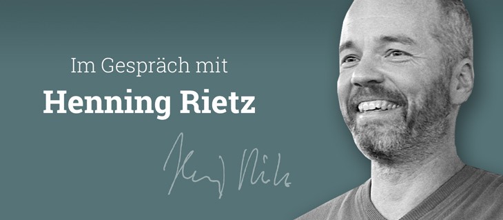 Unsere Autoren kennenlernen: Henning Rietz
