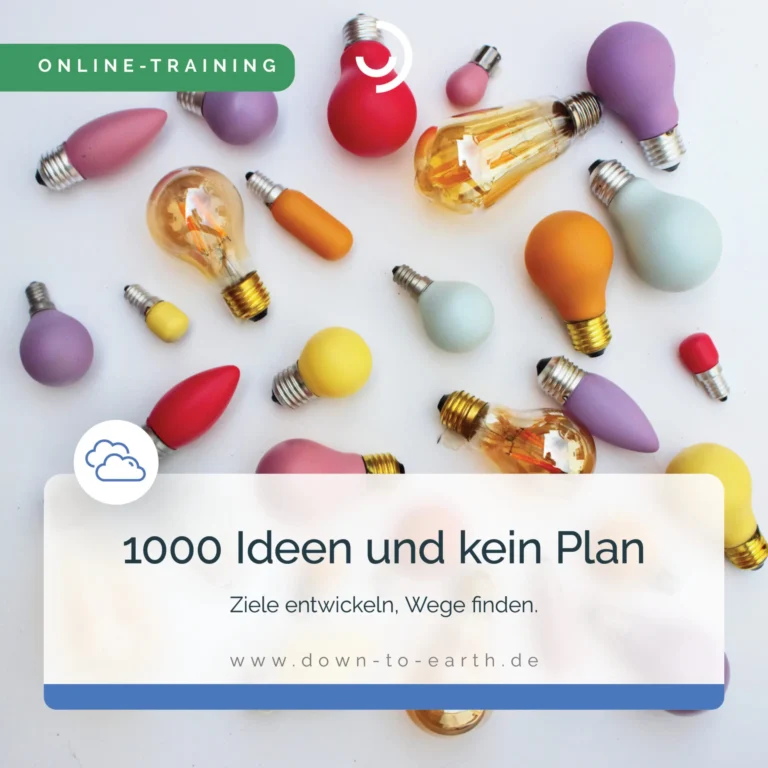 Bunte Glühbirnen symbolisieren Kreativität und Ideenfindung.
