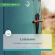 Offene tür und Online-Training Text.
