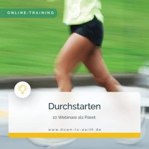 Werbung für Online-Training mit 10 Webinaren
