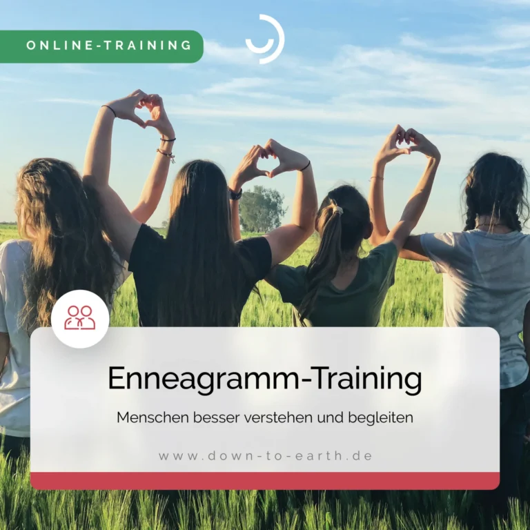 Gruppenbild beim Enneagramm-Training im Freien