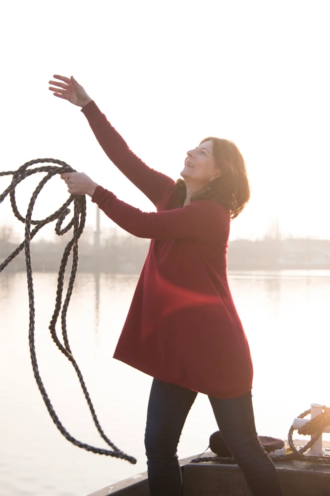 Kerstin Hack wirft die Leine los